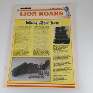 The Lion Roars Lionel Collectors Club Of America Volume 16 No. 4, February 1987 - Picture 1 of 10