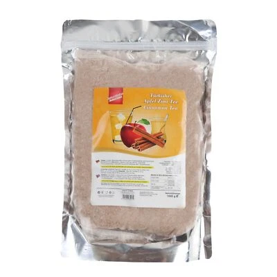 Apfeltee mit Zimtgeschmack Instant Tee 1 kg Türkischer Instanttee Pulver - Bild 1 von 4
