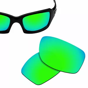 Polarisierte Ersatzgläser für OAKLEY Fives quadratische Sonnenbrille grün UVA&UVB - Bild 1 von 5