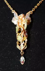 Kirks Folly Nude Fairy Pendant/Necklace WOW. - Picture 1 of 4