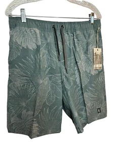 LinkSoul Golf Large Tempus Fugit Printed Shorts Green Men New Size L - Picture 1 of 10