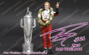 DAN WHELDON 1:18 RESINA DIPINTA INDY 500 RACE AND BORG WARNER TROFEO 2005 - Foto 1 di 5