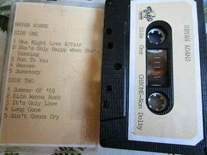 Bryan Adams Reckless A&M Records Advance Promo Pre Release Cassette Tape Album - Picture 1 of 3
