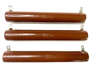 5 Ohms Memcor 7618 Power Resistor FR160 5Ω Wirewound TruOhm Ohmite 8.5"L - Picture 1 of 13