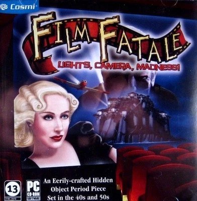 Film Fatale: Lights, Camera, Madness! (New PC CD-ROM) Windows Hidden Object Game - Image 1 of 3