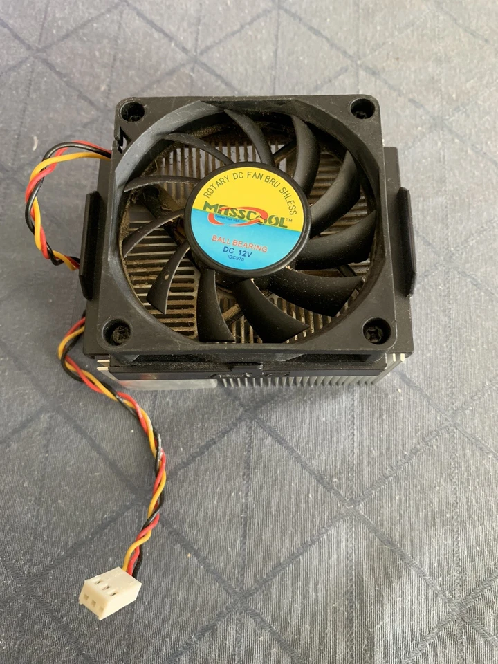 CPU Cooler (Heatsink+FAN) For Socket 478, Masscool, 9T288B1M3G, 70mm, Aluminum - Image 1 of 1