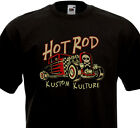 T-shirt HOT ROD - KUSTOM KULTURE - Custom Culture Vintage Ford T Muscle Car
