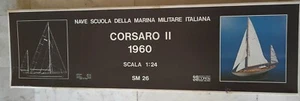 Corel Corsaro II° Nave Scuola Della Marina Militare Italiana SM 26 Scala 1:24 - Foto 1 di 11