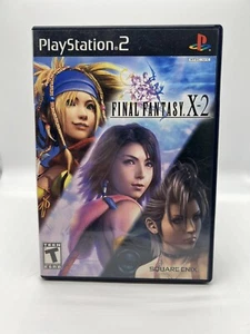 Final Fantasy X-2 (Sony PlayStation 2 PS2) KOMPLETT GETESTET BLACK LABEL CIB - Bild 1 von 3