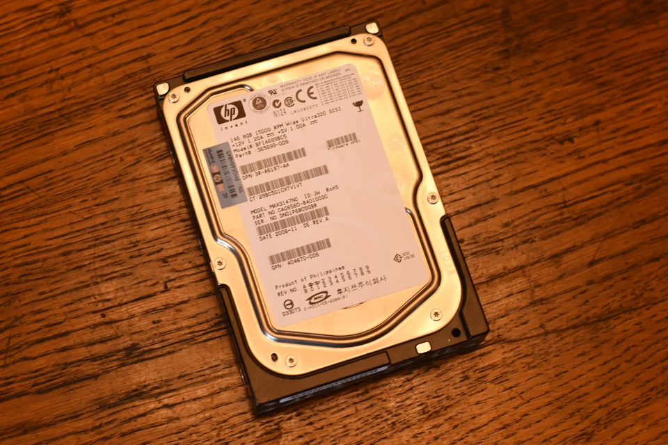 HP 146.8GB,Internal,15000 RPM (365699-009) Wide Ultra320 SCSI HDD - Image 1 of 1