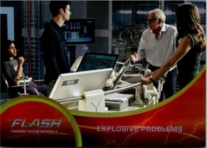 Tarjeta Rainbow Foil 2017 The Flash temporada 2 #11 problemas explosivos - Imagen 1 de 1