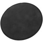 Mouse Pad Black Mousepad Mause Small Round Computer