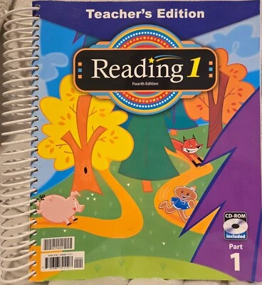 BJU Press Reading 1 Teacher's Edition 4th edition - Image 1 of 2