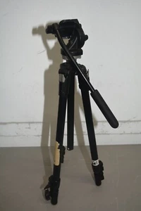 ^ Manfrotto 190XDB Tripod W/ Head (No Head Plate) #X1382 - Picture 1 of 6