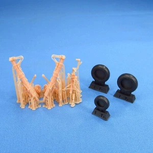 F-35A. Landing gears (Tamiya) Detailing sets Landing Gears, Wheels 1:48 MDR48245 - Picture 1 of 6