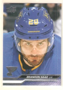 Brandon Saad 2023-24 Upper Deck Series 2 Base Card #407 Blues - Picture 1 of 1