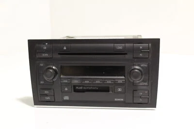 Radio CD & Kassette "Symphony2" (ohne Code) 8E0035195C Audi A4 8E B6 Original - Bild 1 von 4
