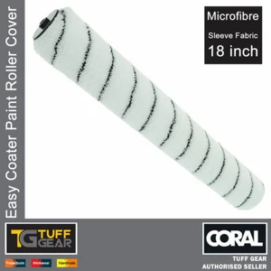 18" inch Paint Roller Easy Coater Cover Microfibre Sleeve Fabric Extra Wide - Picture 1 of 2