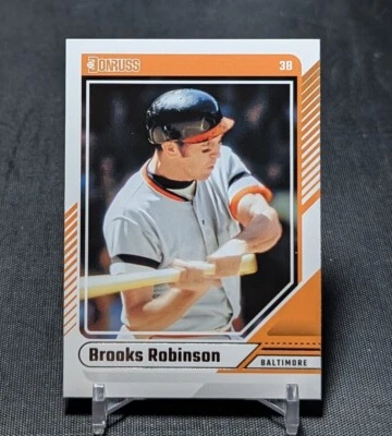 Tarjeta de béisbol Brooks Robinson 2024 Panini Donruss #29 Baltimore Orioles Foto 1 de 2