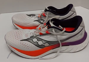 size 11.5 - Saucony Endorphin Speed 4 White ViZiOrange - Picture 1 of 7