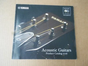 2016 Yamaha Acoustic Guitars Product Catalog Original Info Specifications - Picture 1 of 12