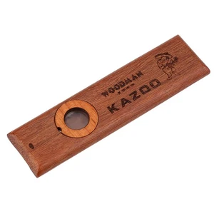 Portable Wooden Kazoo - Unique Sound Perfect for Jam Sessions - Picture 1 of 11