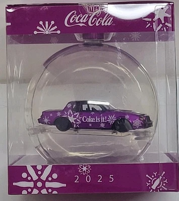 NEW 2025 M2 Machines Christmas Ornament Coca-Cola 1987 Buick Grand National - Image 1 of 4