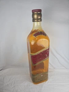 VINTAGE JOHNNIE WALKER ADVERTISING GIANT RED LABEL Display BOTTLE Piggy Bank - Picture 1 of 24