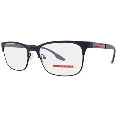 Prada Linea Rossa Demo Rectangular Men's Eyeglasses PS 52NV 07P1O1 55 - Image 1 of 4