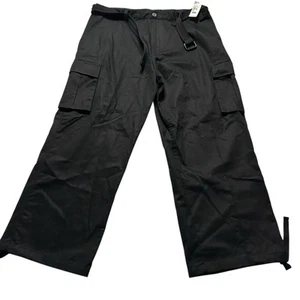 NWT Vintage Polo Ralph Lauren Cargo Pants Mens 44x32  Belt Military Paratrooper - Picture 1 of 8