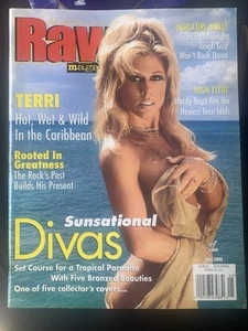 Vtg WWF Raw Magazine May 2000 RARE Terri Runnels Cover Trish Stratust WWE Divas - Picture 1 of 1