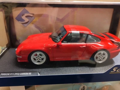 Porsche 911 (993) Carrera RS 1997 Red 1/18 - S1810104 SOLIDO - Photo 1/4