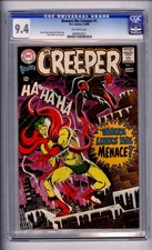 CGC (D.C) BEWARE THE CREEPER, D.C DITKO, 1 NM 9.4 1968 OFF WHITE PAGES 1968