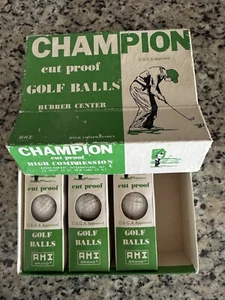 Champion Cut Proof, Golf Balls, Vintage Japan.  - Picture 1 of 4