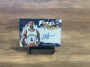 2015-16 Court Kings Fresh Paint FP-AH Andrew Harrison RC Auto - Picture 1 of 3