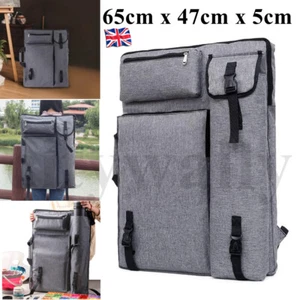 Large Portable Art Portfolio Bag Multifunctional DrawBoard Painting Storage Case - Picture 1 of 8