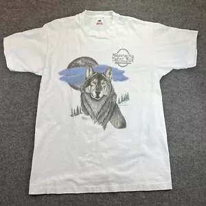 Camiseta De Colección - Minnesota Timber Wolf - Para Hombre Grande - Puntada Única - Etiqueta FOTL - Imagen 1 de 8