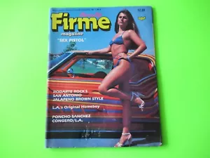VINTAGE FIRME VOL 1 # 5 MAGAZINE CHICANO LIFE STYLE LOWRIDER CAR CULTURE - Picture 1 of 4