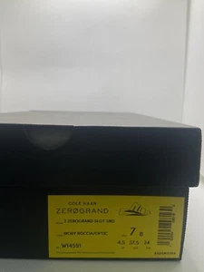 Cole Haan Zerogrand Womens Ankle Strap Sandals Gray/White Snake Print Size 7B - Picture 1 of 4