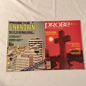 Probe the Unknown Magazine Paranormal possession2 Issues Nov 1976&Spring 1977 - Picture 1 of 8