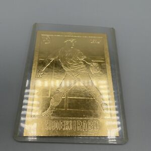 1997 TOPPS HIDEKI RABU 599/710 Gold Card