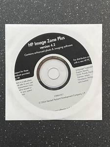 2004 HP Image Zone Plus Disc | NEW & Sealed | Version 4.5 | 378884-B21 - Picture 1 of 2