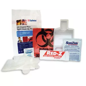 EZ Cleans Spill Clean Up Kit in Poly Bag 1 ea - Picture 1 of 1