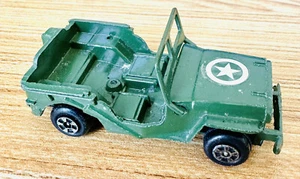 1970s USA Jeep No.101/4 Diecast Metal Model #1 1/48 Scale Hong Kong 3” Toy - Picture 1 of 5