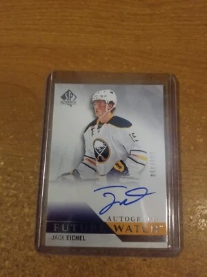 2015-16 SP AUTHENTIC HOCKEY 858/999 FUTURE WATCH AUTO #191 JACK EICHEL RC NM/M - Image 1 of 2