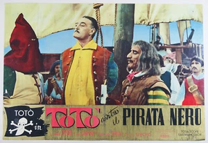 fotobusta film TOTO' CONTRO IL PIRATA NERO Totò Mario Castellani 1964 - Imagen 1 de 1