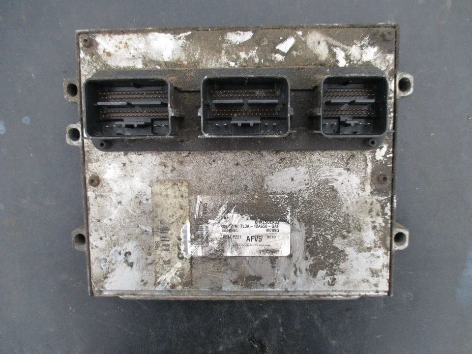 2007-2008 FORD TRUCK ECM ENGINE COMPUTER (A5) 7l3a-12a650-gaf - Image 1 of 1