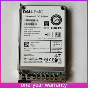 Dell KD9W7 0KD9W7 EMC 7.68TB 12Gb SAS RI 2.5'' SSD 14/15/16G KIT - Picture 1 of 2