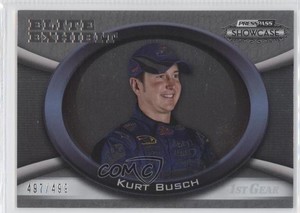 2009 Press Pass Showcase Elite Exhibit 1st Gear /499 Kurt Busch #47
