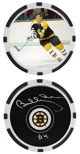 BOBBY ORR - HOCKEY LEGEND - BOSTON BRUINS - POKER CHIP - ***SIGNED*** - Picture 1 of 2
